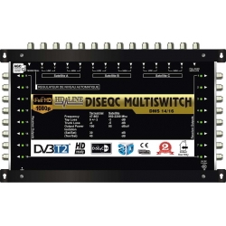 HD-LINE PRO MULTISWITCH 14/16 - 3SAT - 1TER (+ 1SAT 1 POLARITE) / 16DEMOS