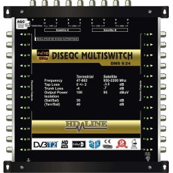 HD-LINE PRO MULTISWITCH 9/24 - 2SAT - 1TER / 24DEMOS