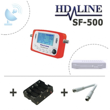 HD-LINE SF-500 Digital Satfinder pointeur Satellite finder réglage parabole