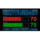 HD-LINE HD-7090 Combo Satfinder Pointeur satellite DVB-S2 + terrestre DVB-T2 + Valise de transport et accessoires