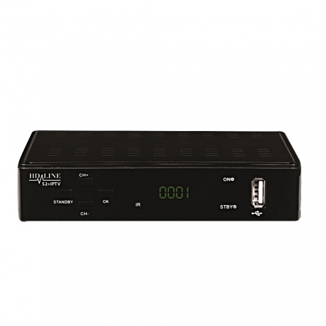 HD-LINE OTTBOX DVB-S2+ IPTV Box multimédia Combo Compatible WIFI 3G Stalker Xtream